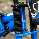 Kids Balance Bike 12" with Motorbike Look - Blue