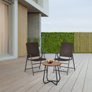 Outsunny-Rattan Dining Chairs only, set of 2