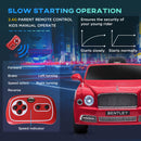 Kids Electric Ride On Car Bentley 12V - Red