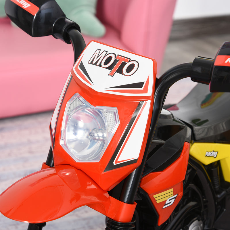 HOMCOM Toddlers Trike - Pedal Bike with 3 wheels - Red