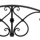 Outsunny Decorative Garden Bridge Landscaping with Railings for Creek Pond
