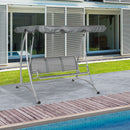Outsunny Swing Bench - Grey