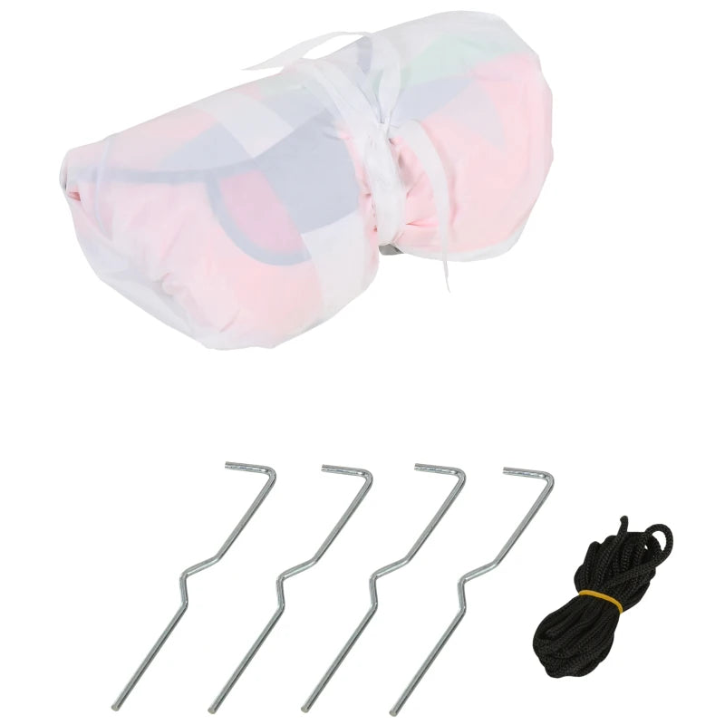 Halloween Inflatable Witch With Pumpkin Lantern 1.2m