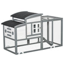 PawHut Deluxe Chicken Coop 140 x 67 x 88.5cm