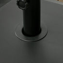 Outsunny Garden Umbrella Base 43kg Water Or 60kg Sand Filled With Wheels