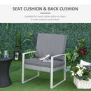 Outsunny Seat Cushion Set - Chair Not Included