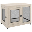 PawHut Pet Crate End Table w/ Soft Washable Cushion for Lage Medium Small Dogs