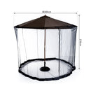 Canopy Mosquito Net Screen Mesh for Parasol