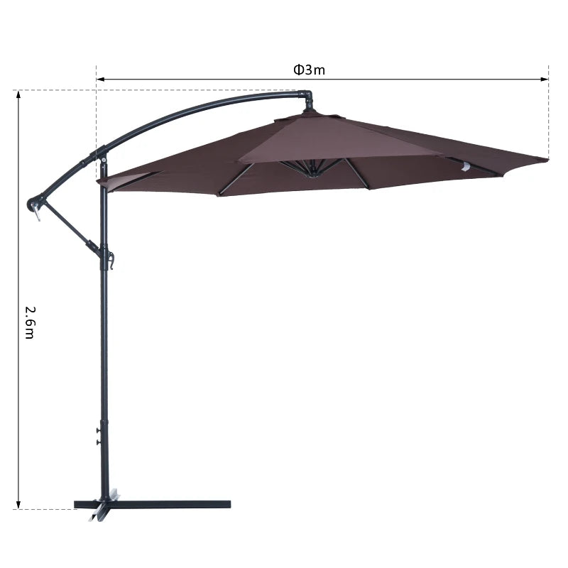 Oasis Patio Offset Umbrella