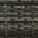 Outsunny Patio Rattan Chaise Lounge Garden Pool Wicker Sun Lounger Adjustable