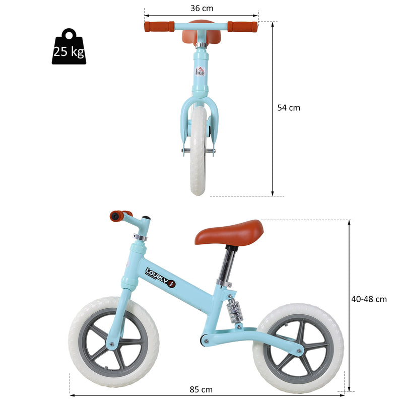 Toddler Balance Bike - Sky Blue