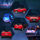 HOMCOM Kids Electric Ride On Car Audi E-Tron 12v - Red