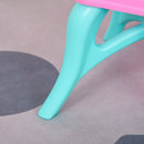 HOMCOM Children's 32 Pcs Magic Light-Up Princess Dressing Table & Stool