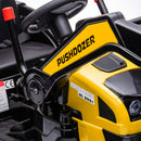 Kids Electric Ride On Excavator Digger 6v - Yellow