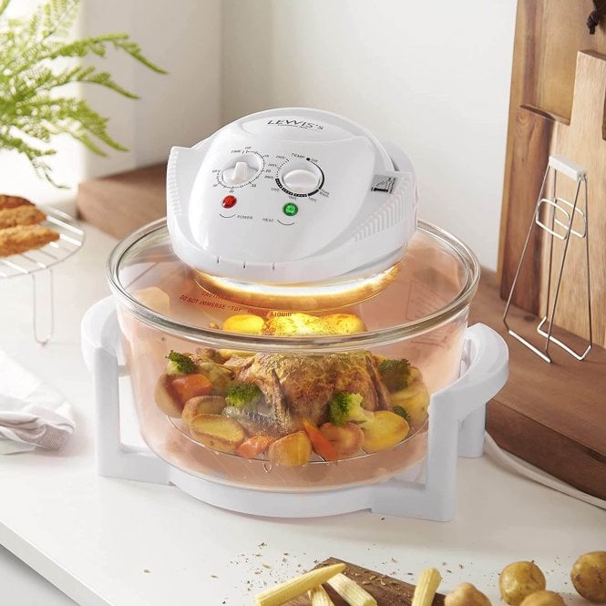 Lewis's 12 Litre Halogen Oven Air Fryer - White