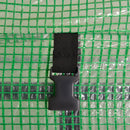 Outsunny Garden Plant Tomato Growth Greenhouse W/ Double Doors & 4 Windows PE Cover Steel Frame Green