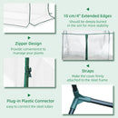 Outsunny Mini Greenhouse Portable Garden Growhouse