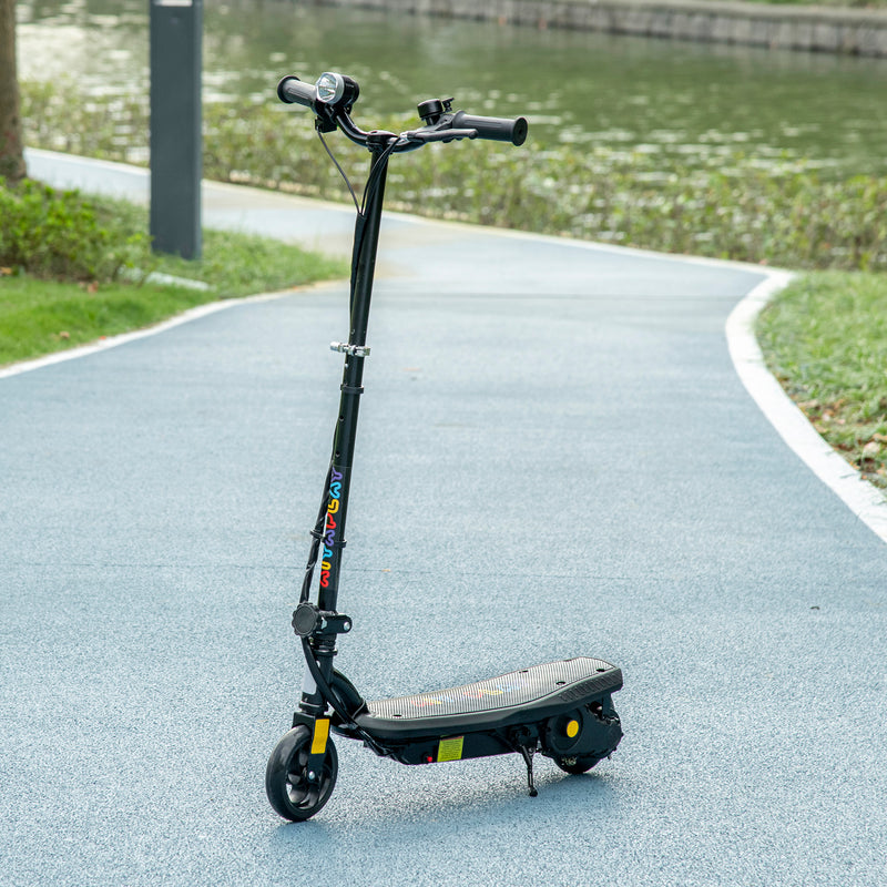 HOMCOM Kids 12km/h Electric Ride On eScooter 120w - Black