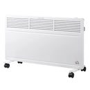 HOMCOM Convector Radiator Heater Freestanding Or Wall-mounted W/ Adjustable Thermostat