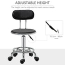 Salon Stool - Black