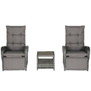 Outsunny- Rattan Bistro Set