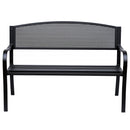 Outsunny Garden Bench - Black