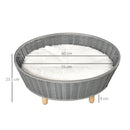 Rattan Pet Bed