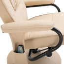 Massage Recliner Chair With Ottoman Set