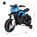 Kids Electric Ride On Motorbike Scooter 6V - Blue