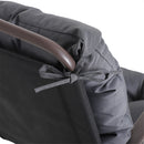 Outsunny Outdoor Seat Cushion Set -  Grey (Chairs Not Included)