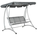 Outsunny Swing Bench - Grey