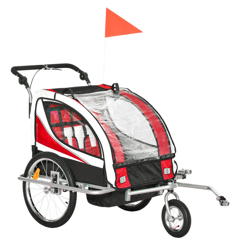 Homcom bike trailer 2025