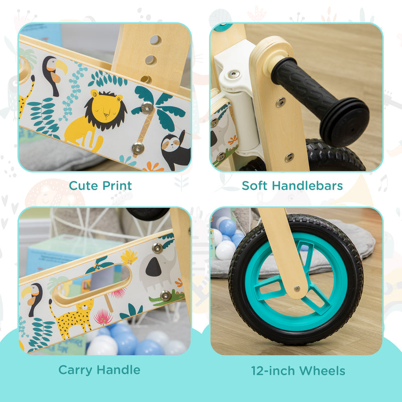 Kids Balance Bike 12inch - White