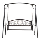 Outsunny  Swing Bench - Antique Bronze