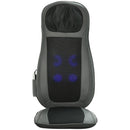 HOMCOM Back & Neck Massager w/ Heating Deep Tissue Kneading and Vibrating Black