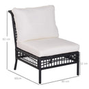 Rattan Single Sofa
