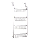 Lewis's Kitchen Storage Over Door 4 Tier Kitchen Basket