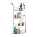 Lewis's Kitchen Storage Over Door 4 Tier Kitchen Basket