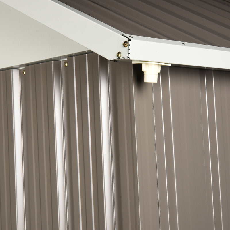 Garden Metal Storage Shed 6' x 8'