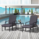 Outsunny Lounge Chair Set -