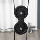 HOMCOM Multi Home Gym Machine with 66kg Weights for Strength Training, Red