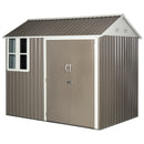 Garden Metal Storage Shed 6' x 8'