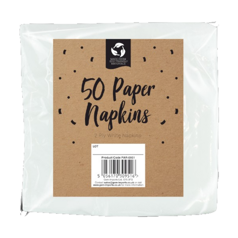 Disposable Paper Napkins x50