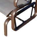 Outsunny Gliding Chair- Grey