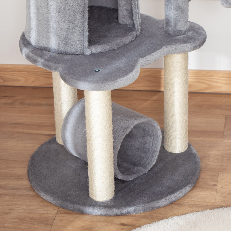 PawHut Cat Tree Tower Activity Center