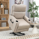 HOMCOM Lift Chair for Living Room, Recliner Chair with Vibration Massage, Heat