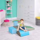 HOMCOM Kids 5 Piece Soft Play Set