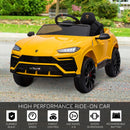 Kids Electric Ride on Car Lamborghini Urus 12V - Yellow