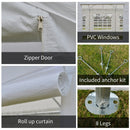 Outsunny Party Canopy White