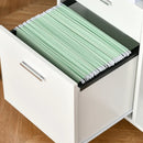 Vinsetto Printer Stand with Open Storage Shelves White